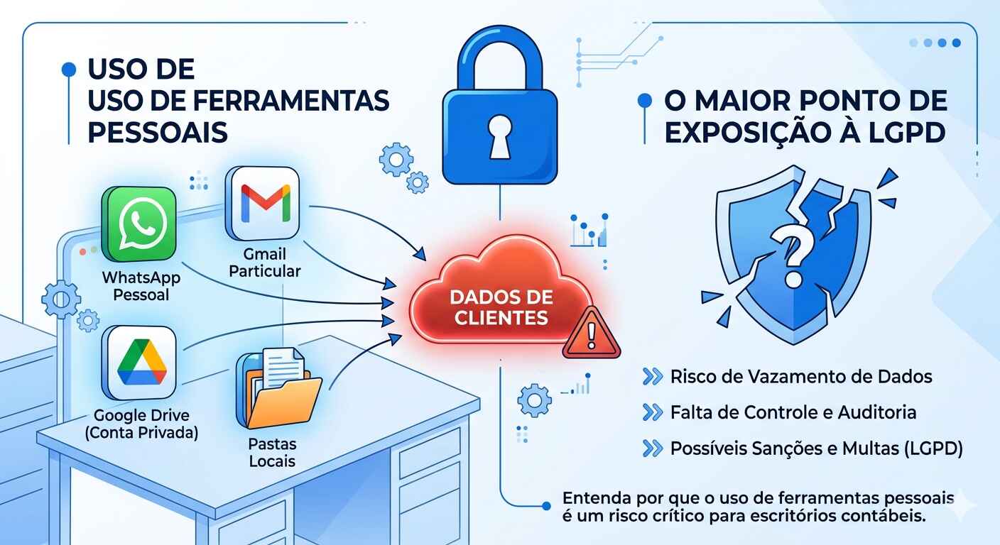 Risco invisível da LGPD na contabilidade